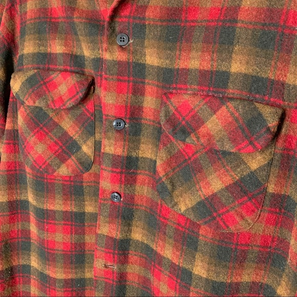 VINTAGE Pendleton Flannel Board Shirt - Picture 2 of 7